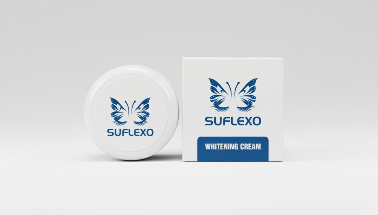 Suflexo Whitening Cream - Best Medicated Whitening Cream in Pakistan for Face | Permanent Skin Whitening